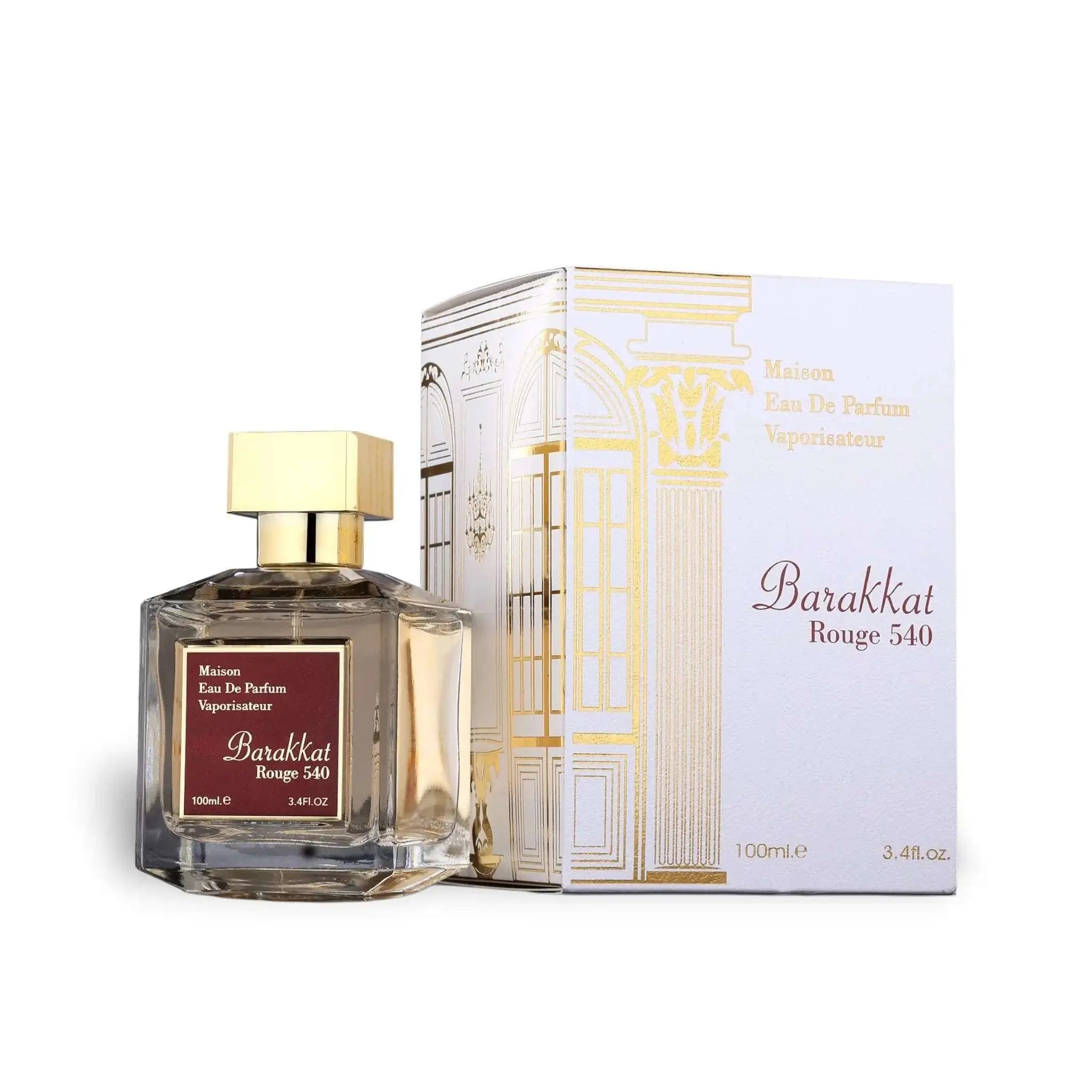 Barakkat rouge 540 in 100ml white golden box