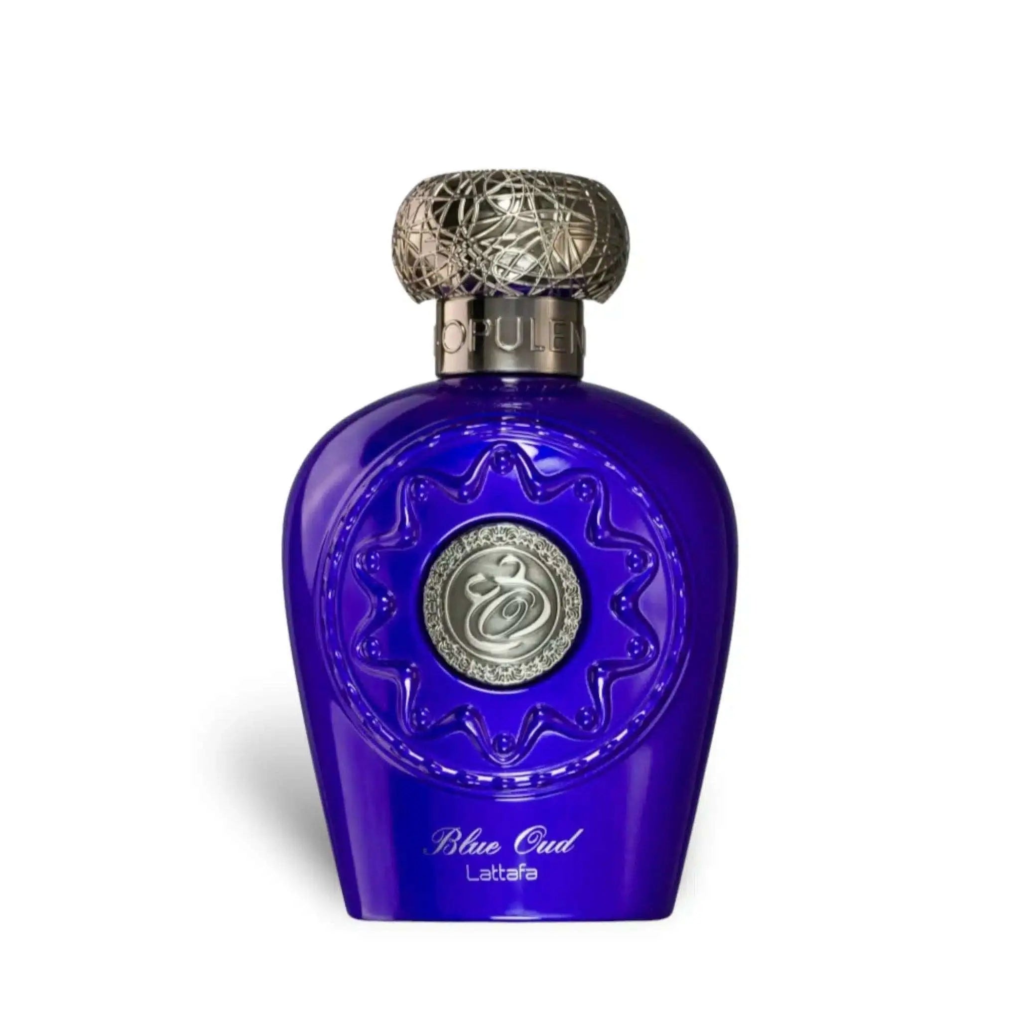 Blue Oud 100ml EDP Bottle Front View