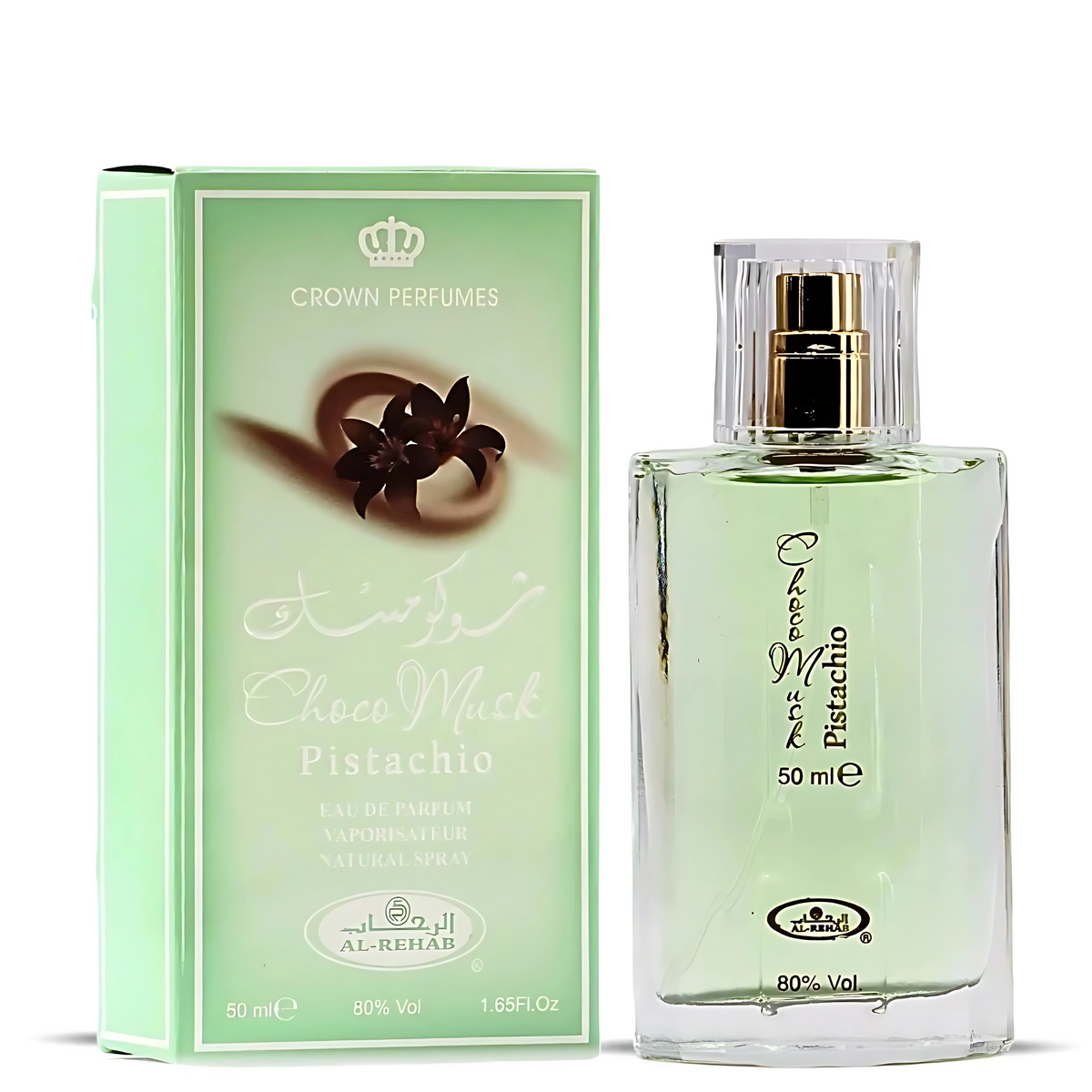 Choco Must Colonge Choco Musk Pistachio Perfume 50ml EDP Al Rehab