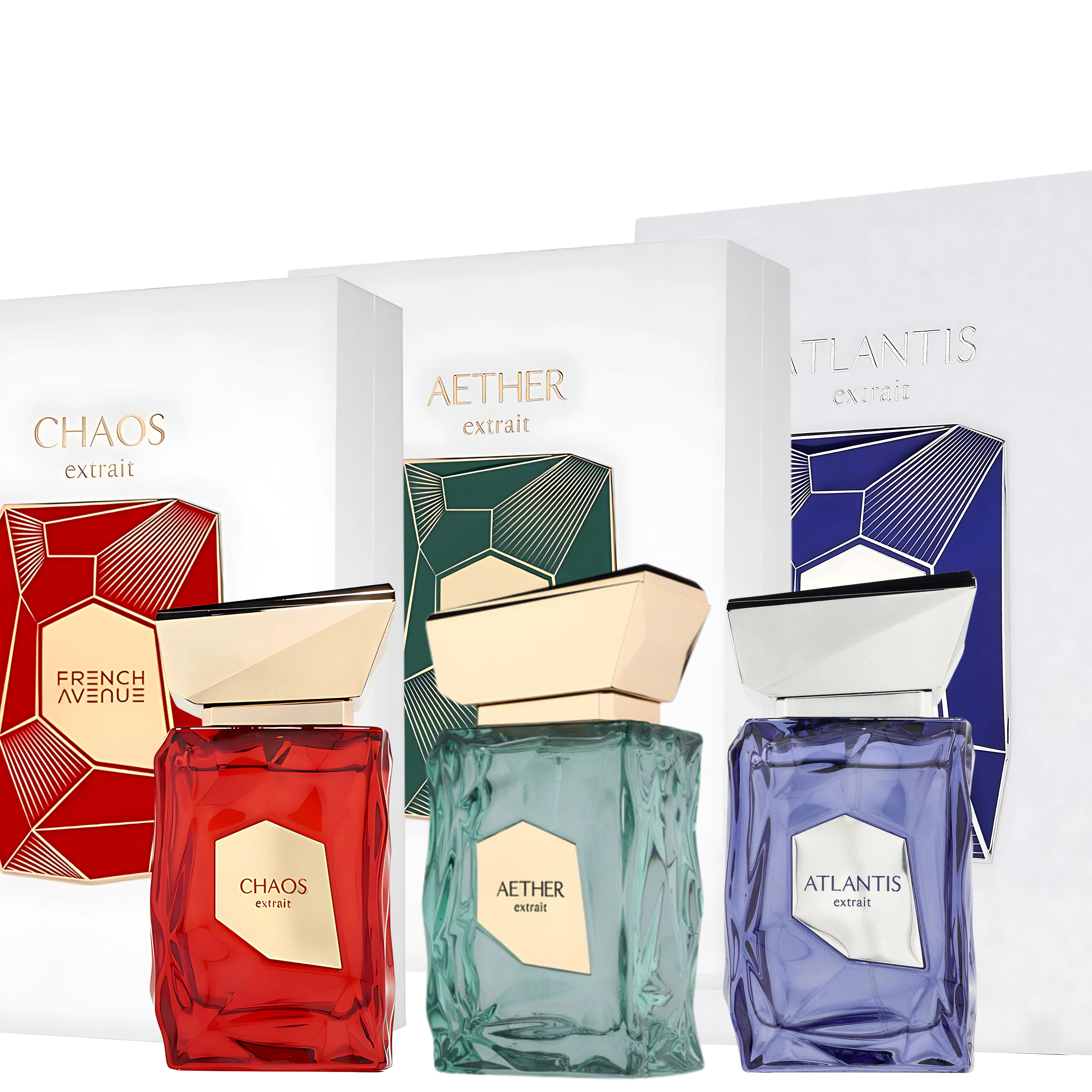 French Avenue Extrait Perfume 100ml EDP Set Of 3 Deal