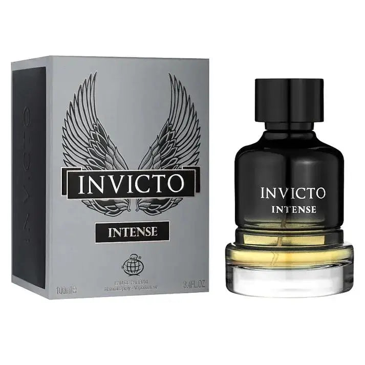 Invicto Intense Perfume 100ml EDP Box and Bottle For Men By Fragrance World
