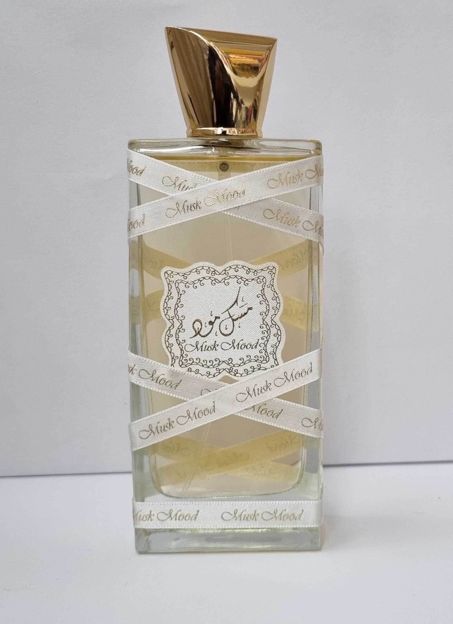 Lattafa Musk Mood Perfume 100ml EDP Golden Bottle for Men and Women