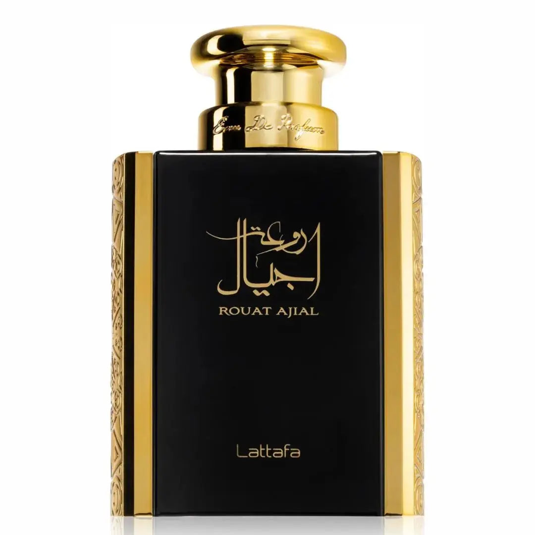 Lattafa Rouat Ajial Perfume 100ml EDP Bottle