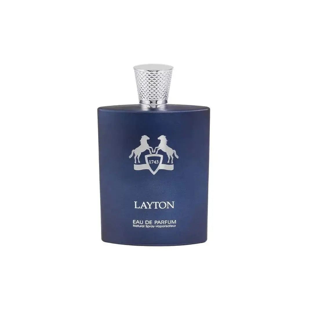 Layton 100ml EDP by Fragrance World Bottle Front View