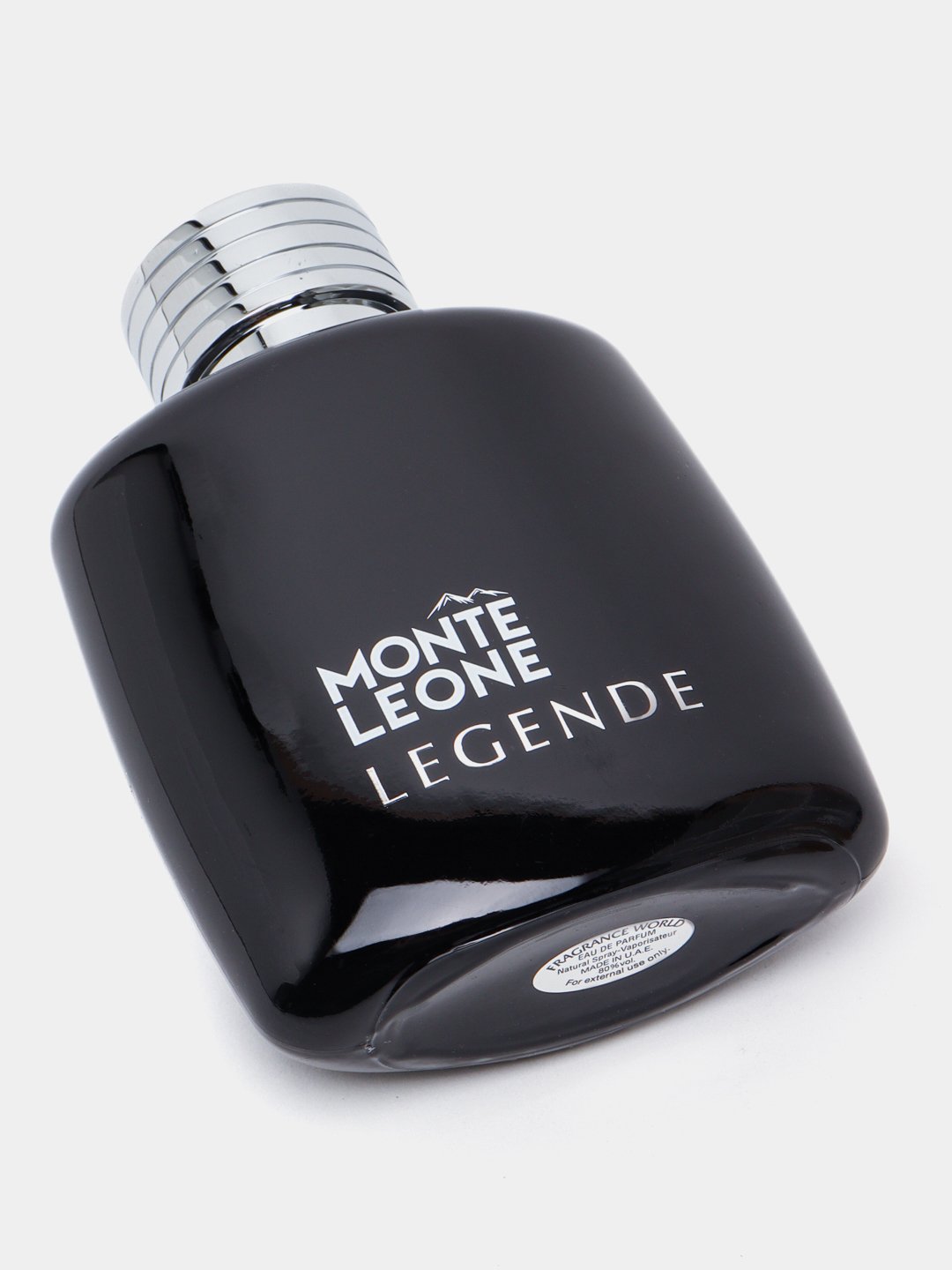 Monte Leone Legende Perfume 100ml EDP Bottle in White Background