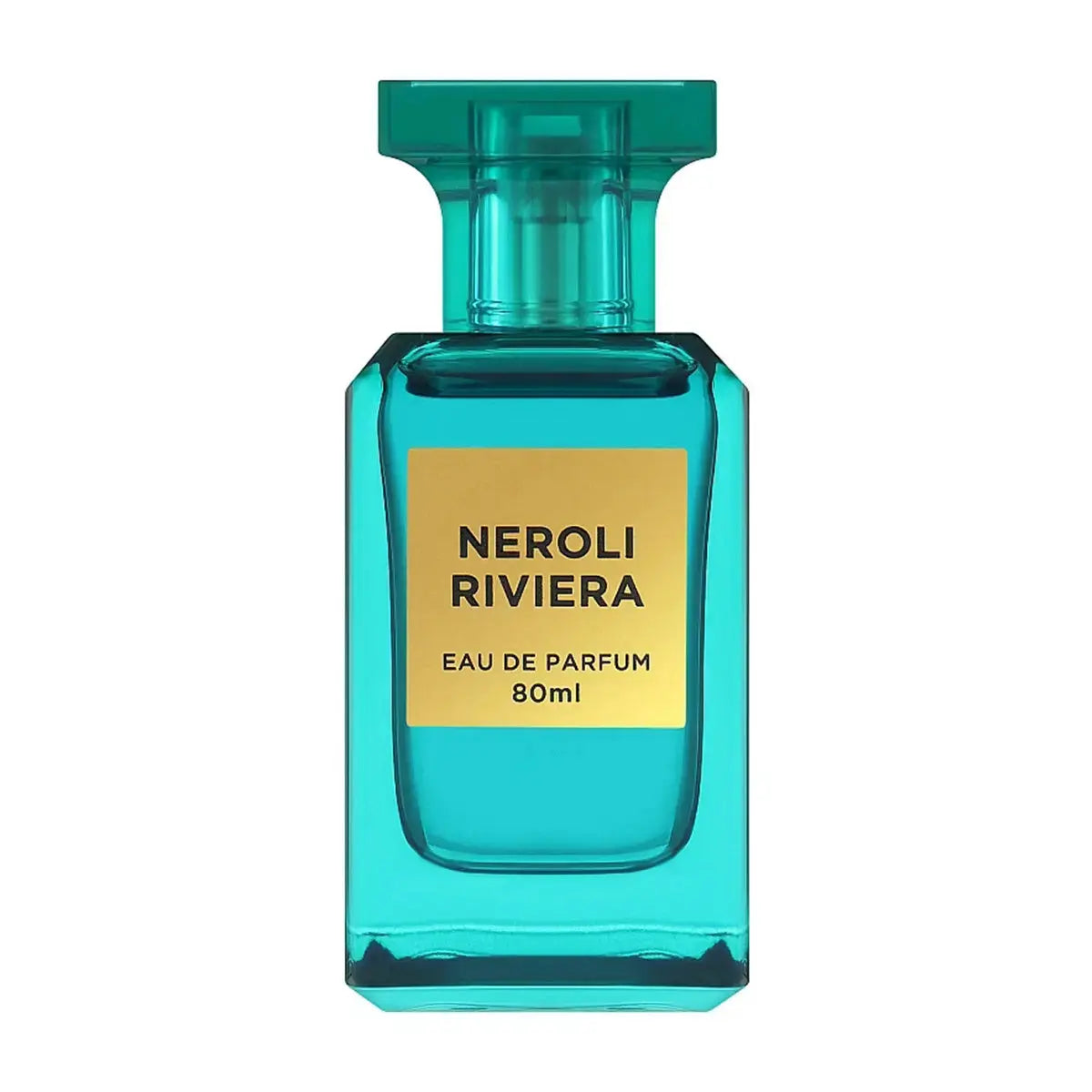 Neroli Riviera perfume in 80ml clean pest colour glass bottle