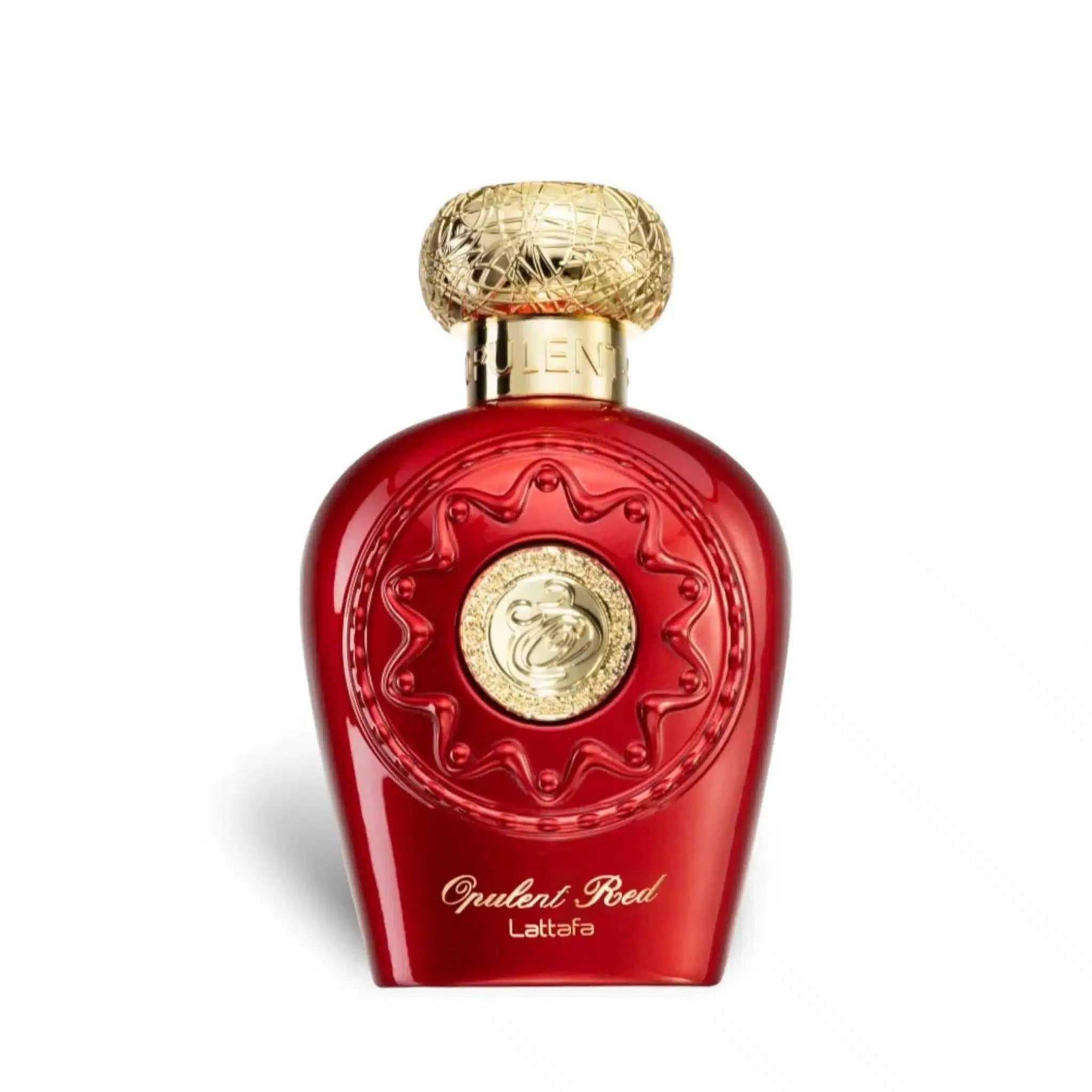 Opulent Red 100ml EDP Bottle Front View