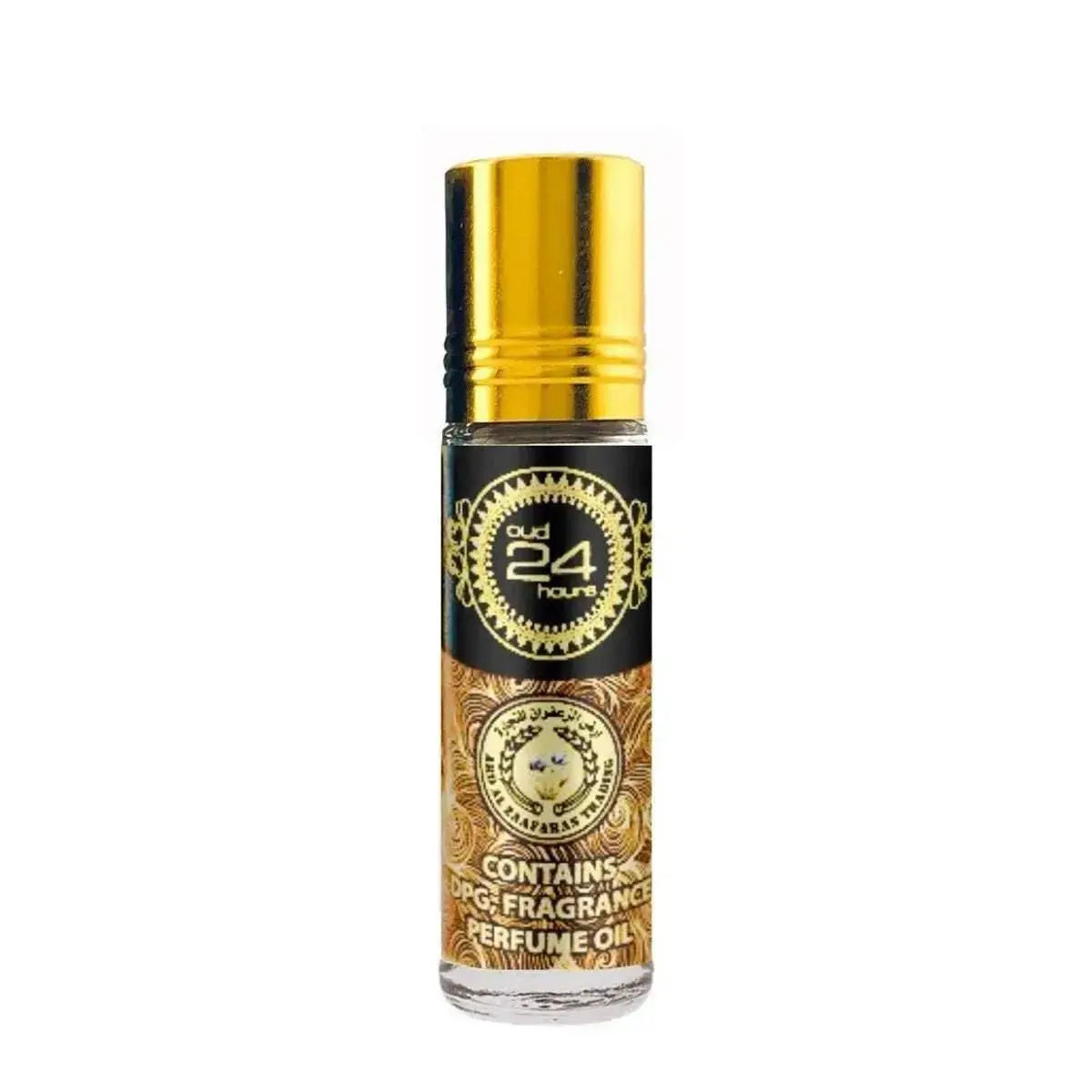 Oud 24 Hours Perfume Oil 10ml Single Bottle Front View