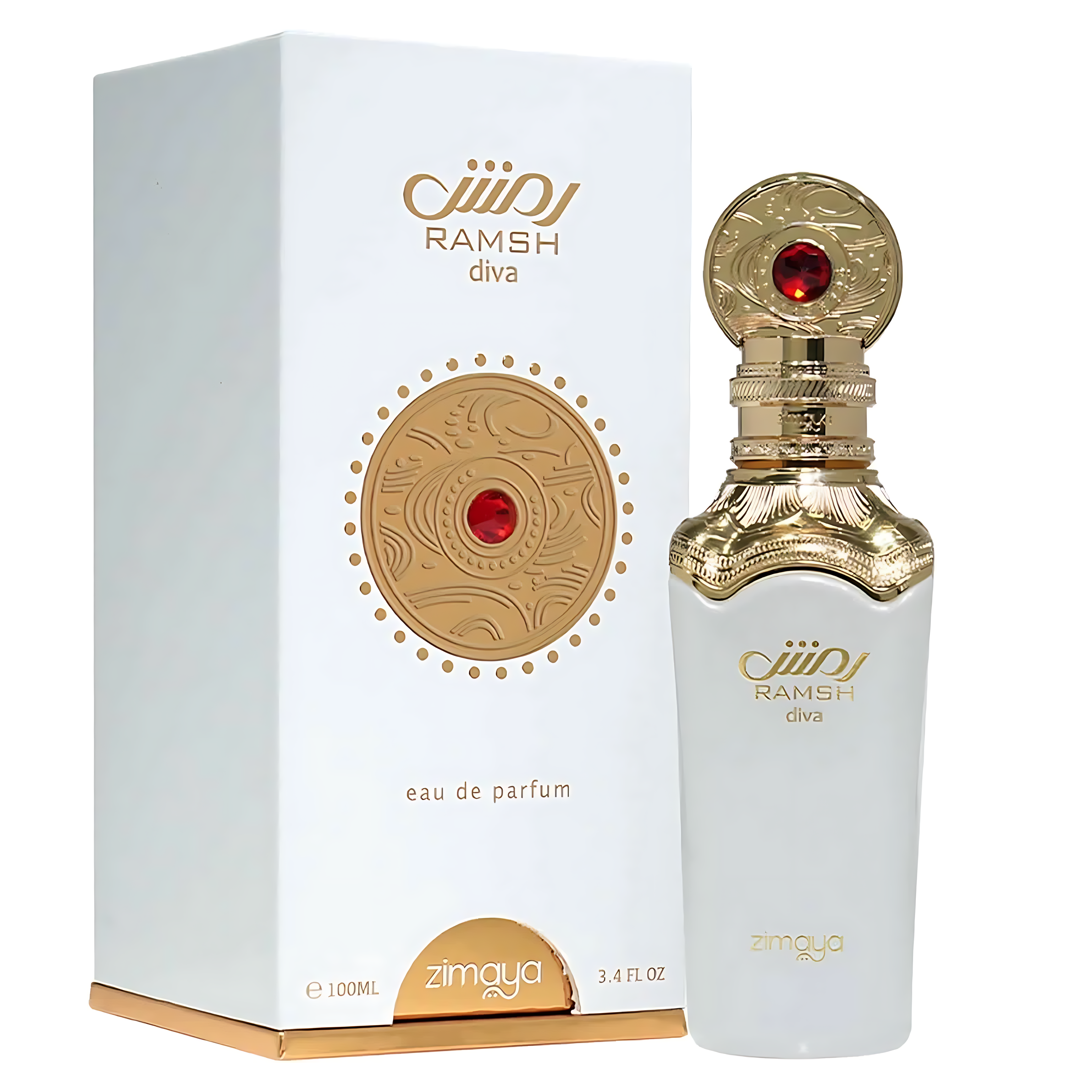 Ramsh Diva Perfume 100ml EDP Zimaya By Afnan