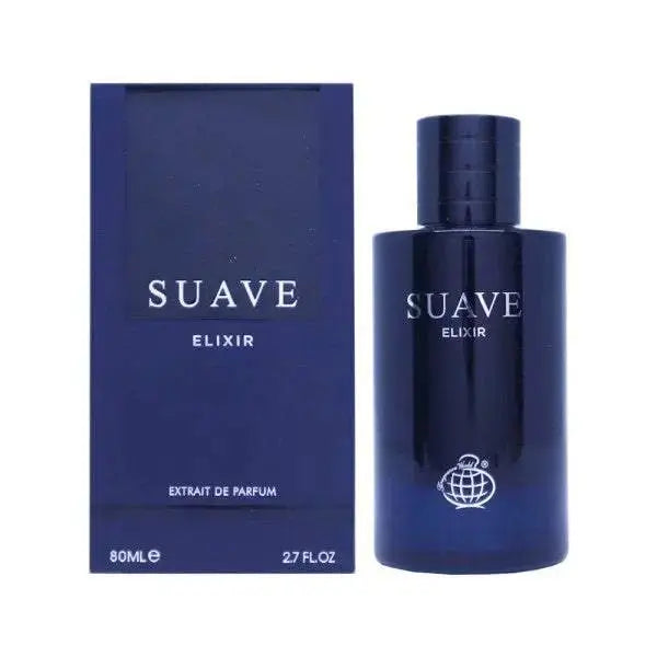 Suave Elixir Perfume 80ml EDP Bottle and packet front view