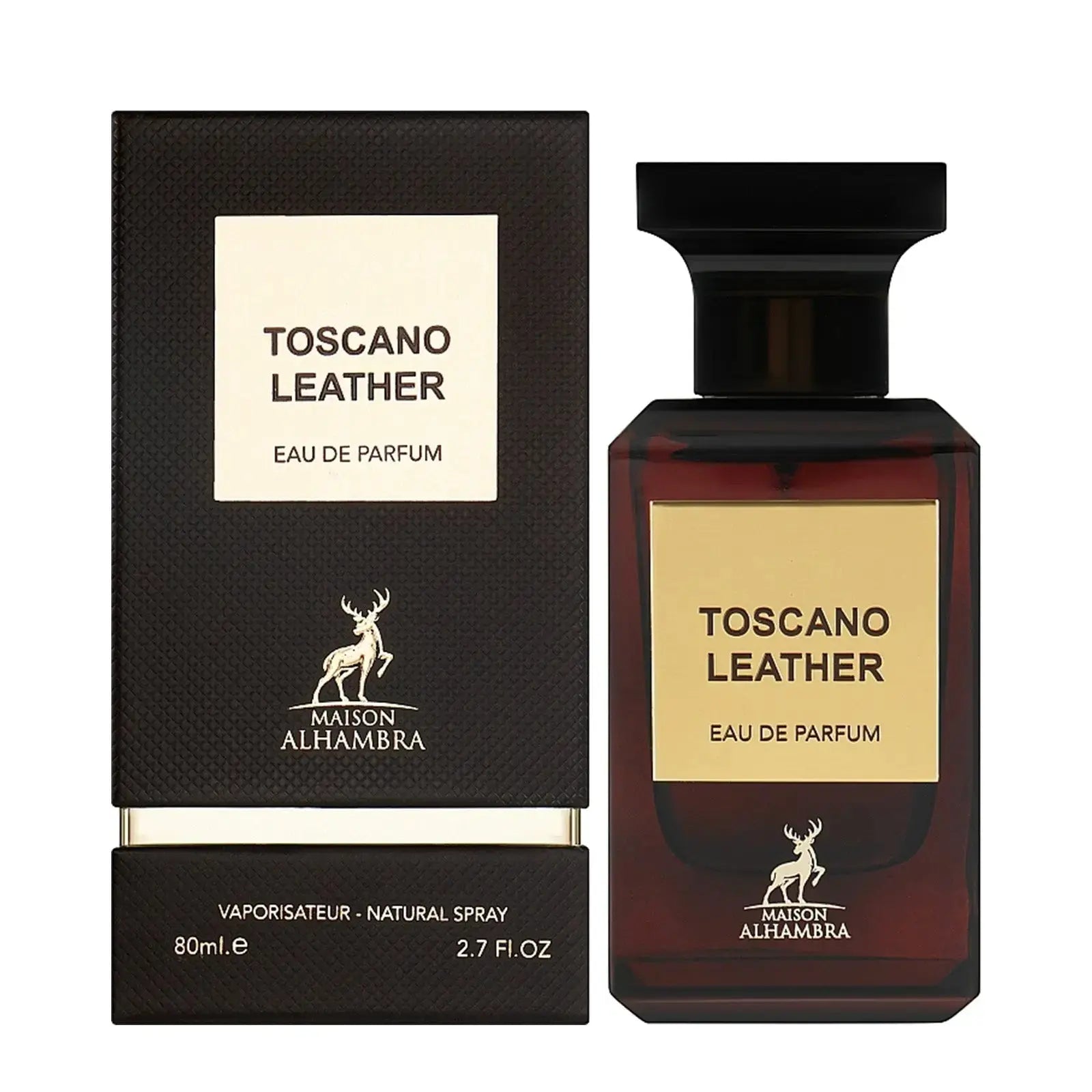 Toscano Leather Perfume 80ml EDP by Maison Alhambra