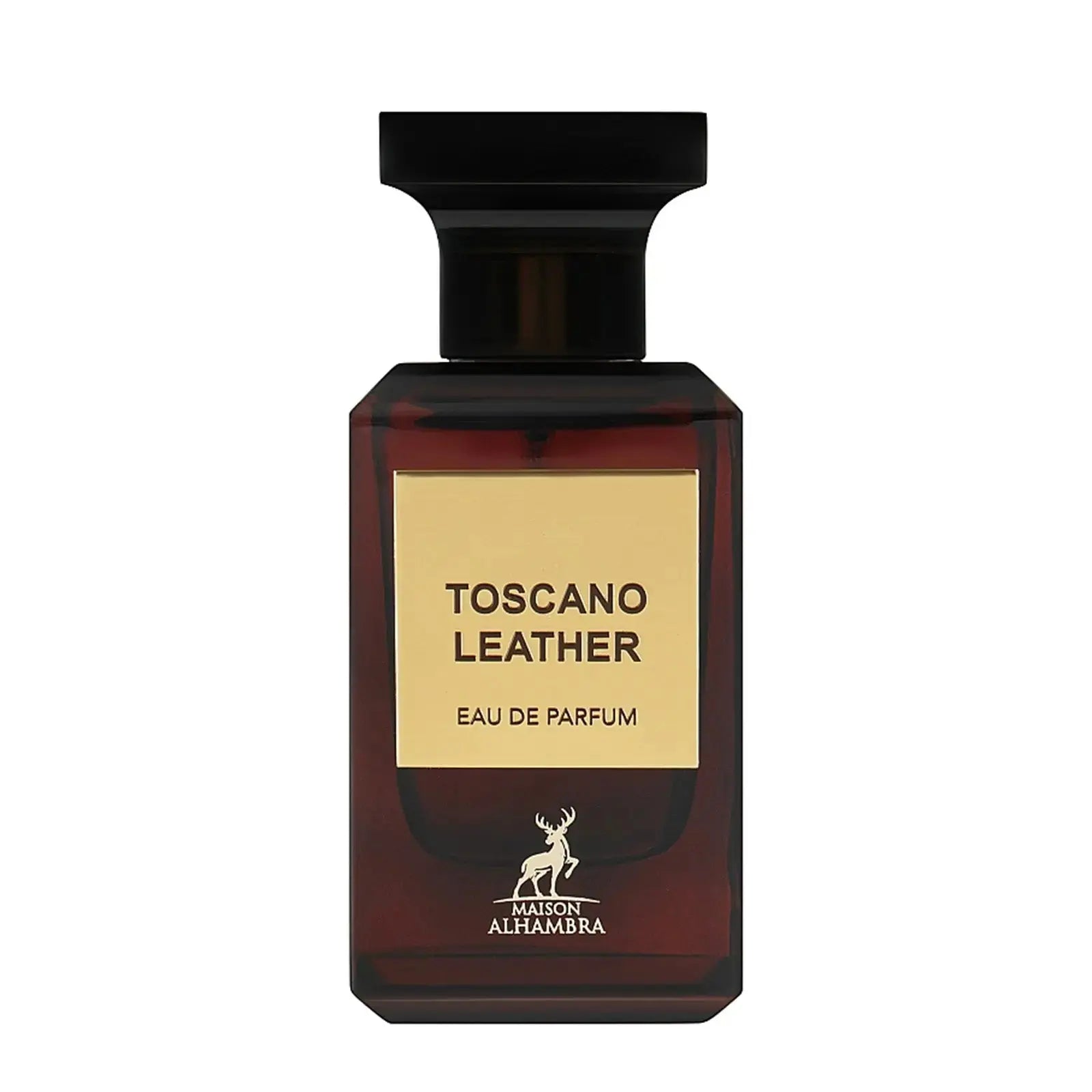 Toscano Leather Perfume Bottle 80ml EDP by Maison Alhambra