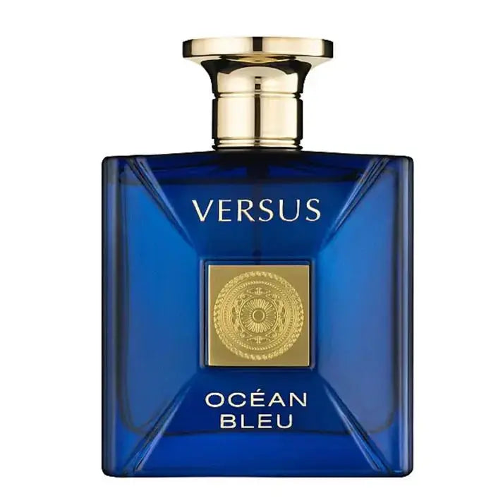 Vesrus Ocean Blue Perfume 100ml EDP Single Bottle Front view