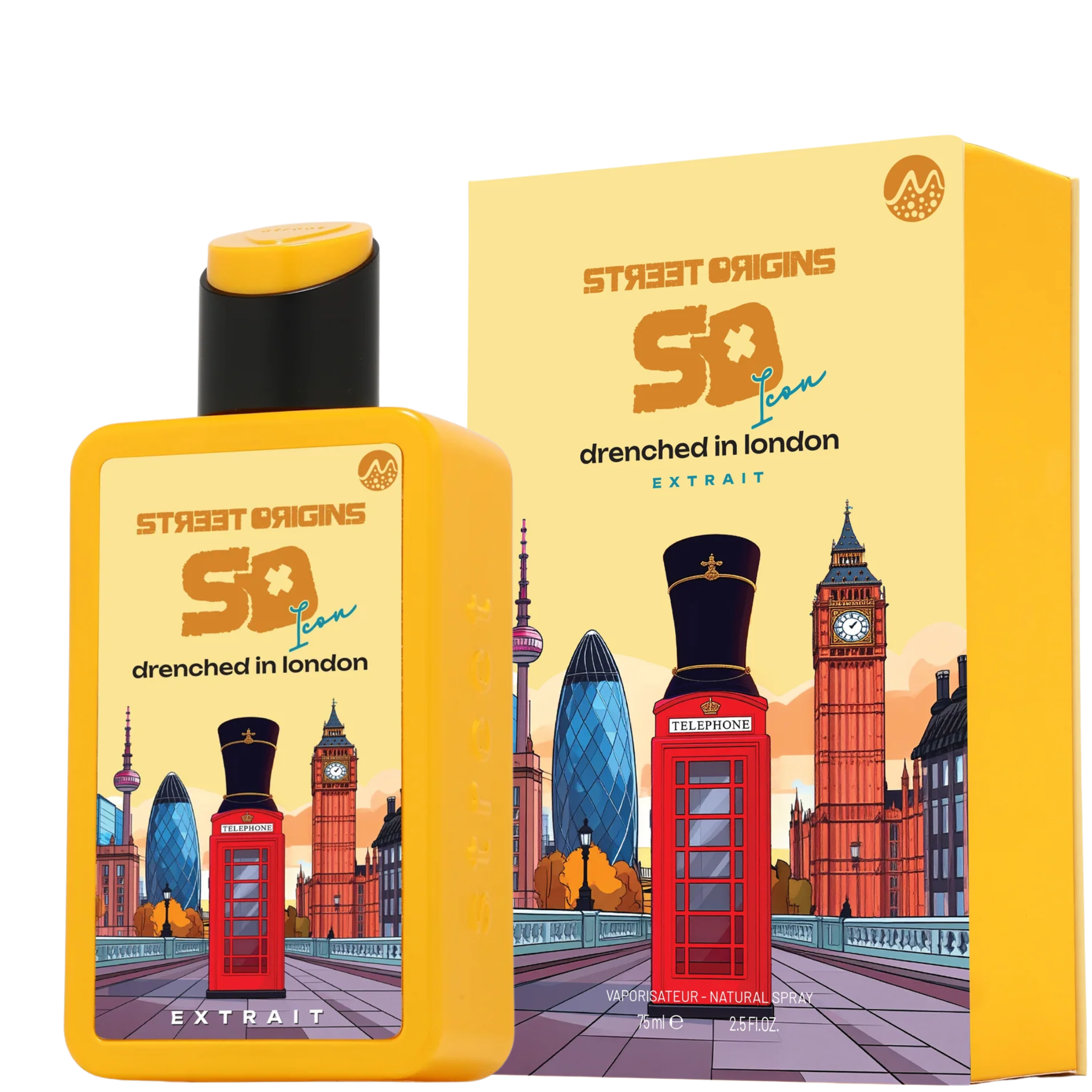 Drenched In London 75ml Extrait de Parfum Street Origins by Fragrance
