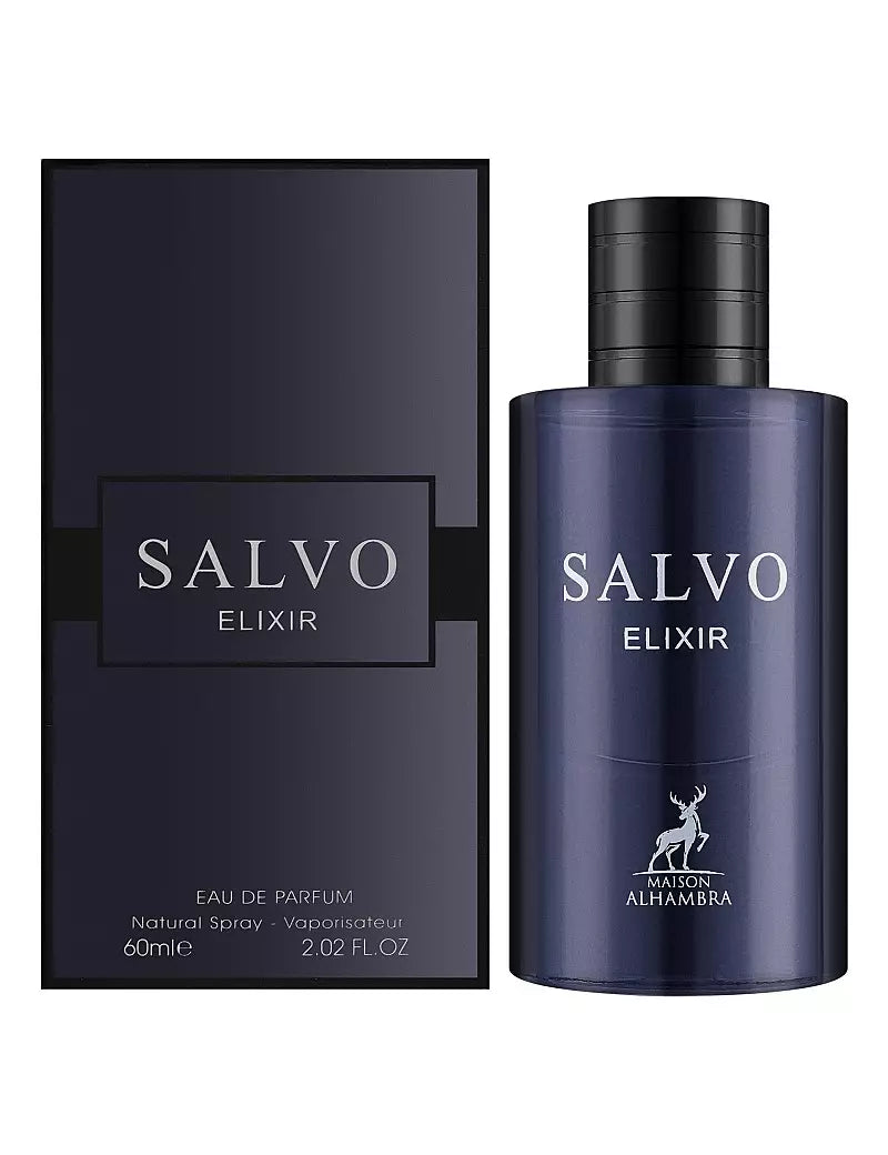 Salvo Elixir Eau De Parfum Spray 60ml By Maison Alhambra