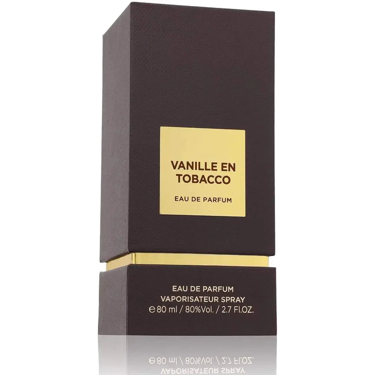 Vanille en tobacco perfume 80ml Bottle Box