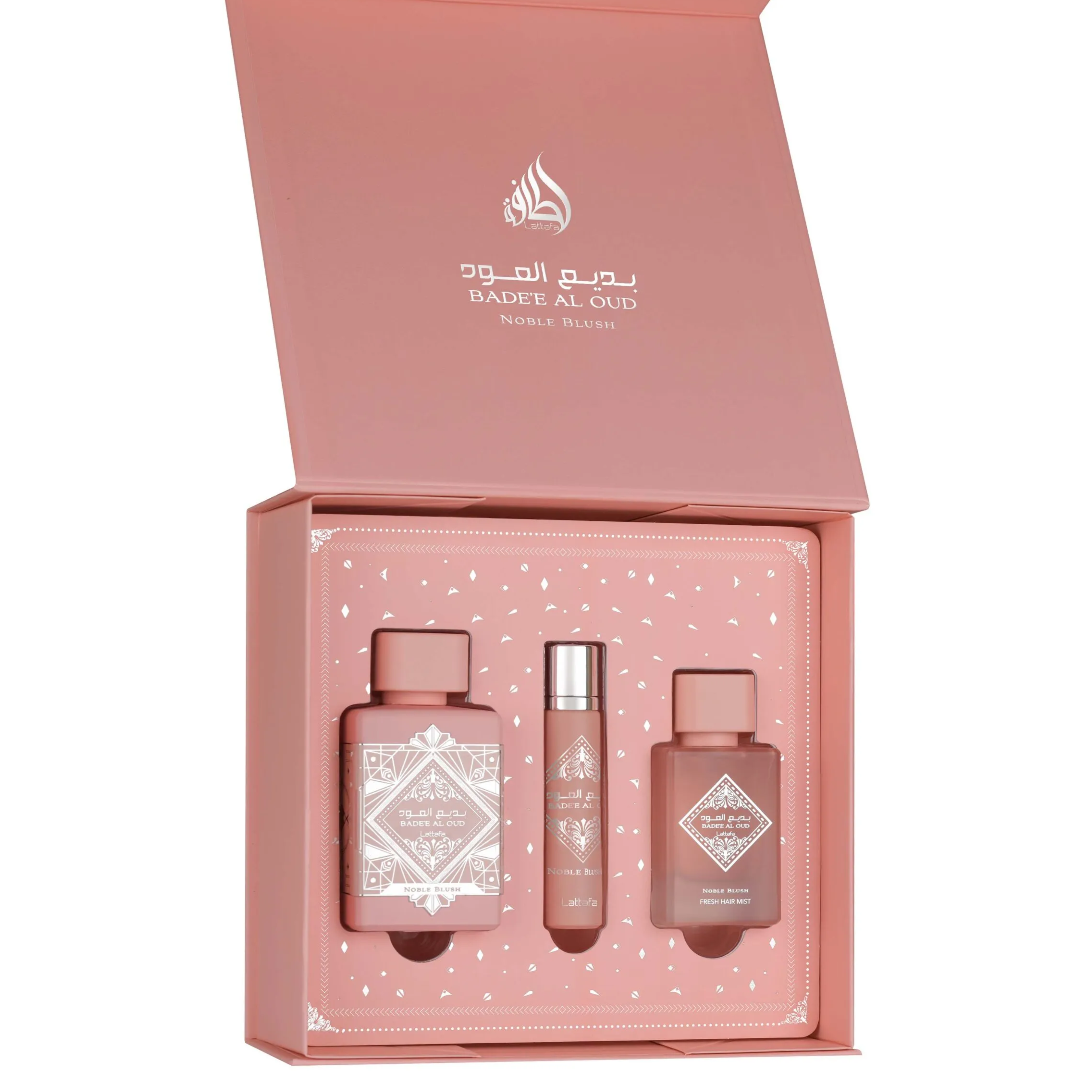 Badee Al Oud Sublime Perfume 3pcs Gift Set Lattafa