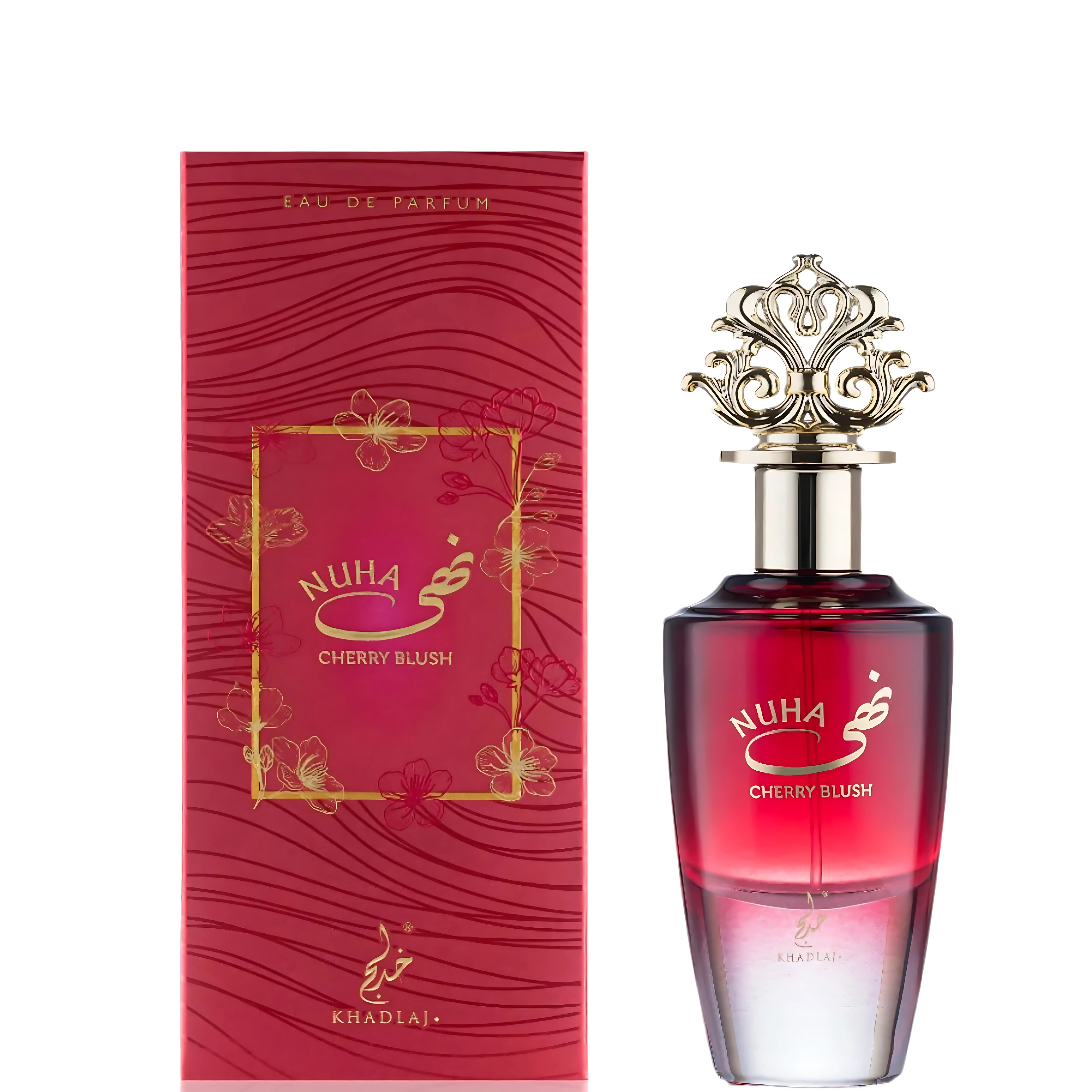 Nuha Cherry Blush 85 ml EDP Perfume By Khadlaj