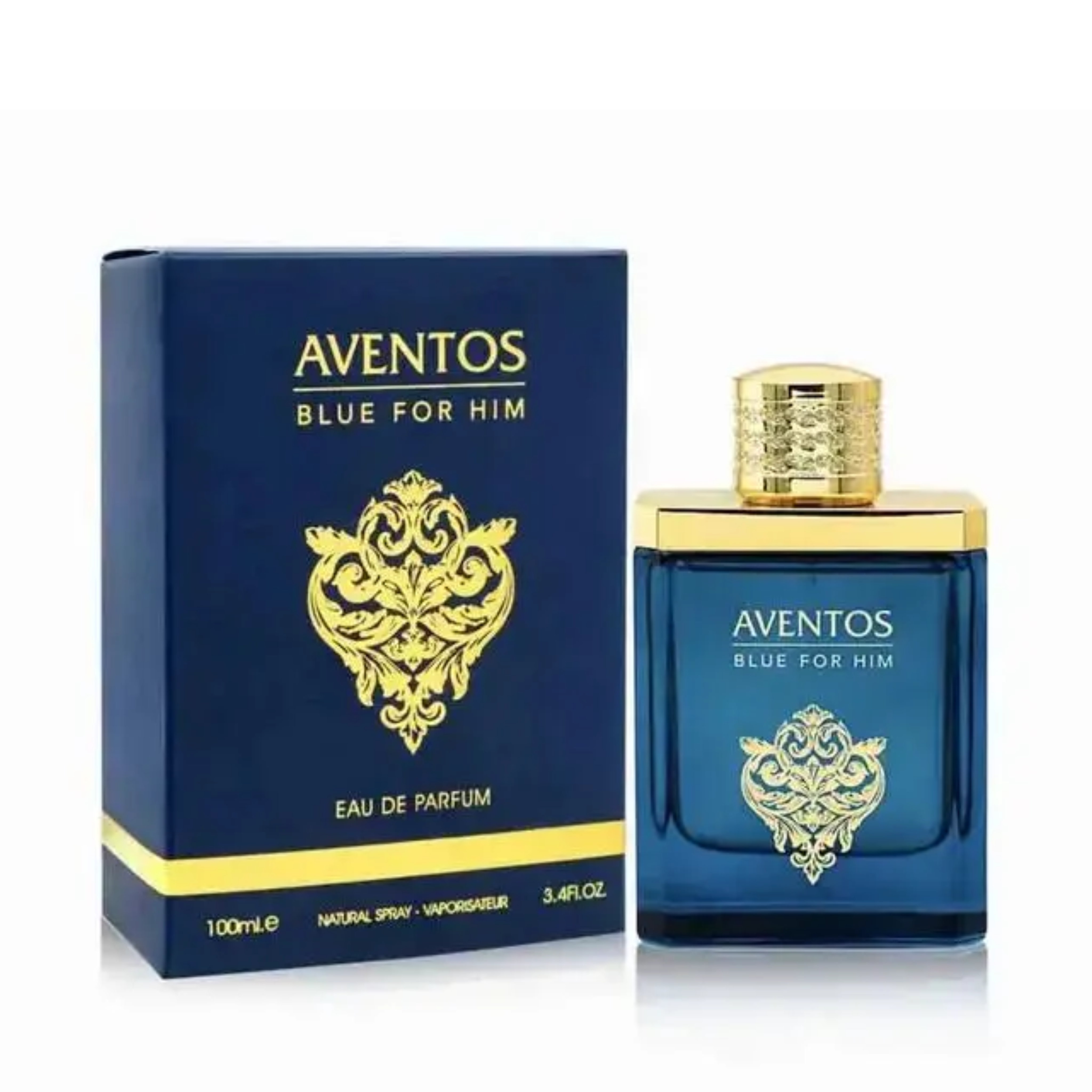 Aventos Blue For Him Perfume 100ml EDP For Men By Fragrance World
